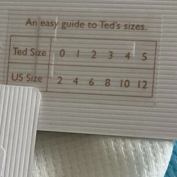 NWT Ted Baker Jamina Blue Beauty V Neck Slim Fit Tunic Dress Floral S-z 1, US-4 - Picture 7 of 16